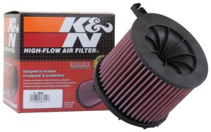 Audi A5 Performance Air Intake - K&N Engineering - High-Flow Drop-In Air Filter - `16-`18
